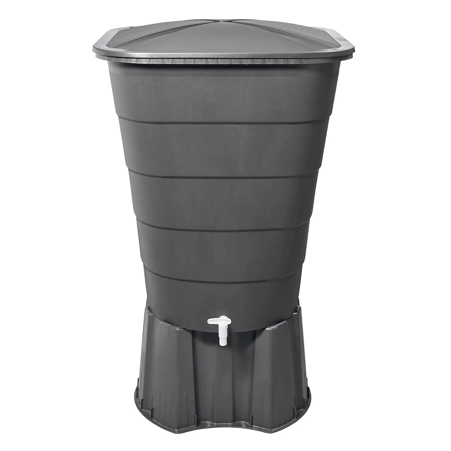 Garantia Eckige Regentonne Ibiza 300 l Grau inkl. Deckel & Hahn kaufen bei OBI