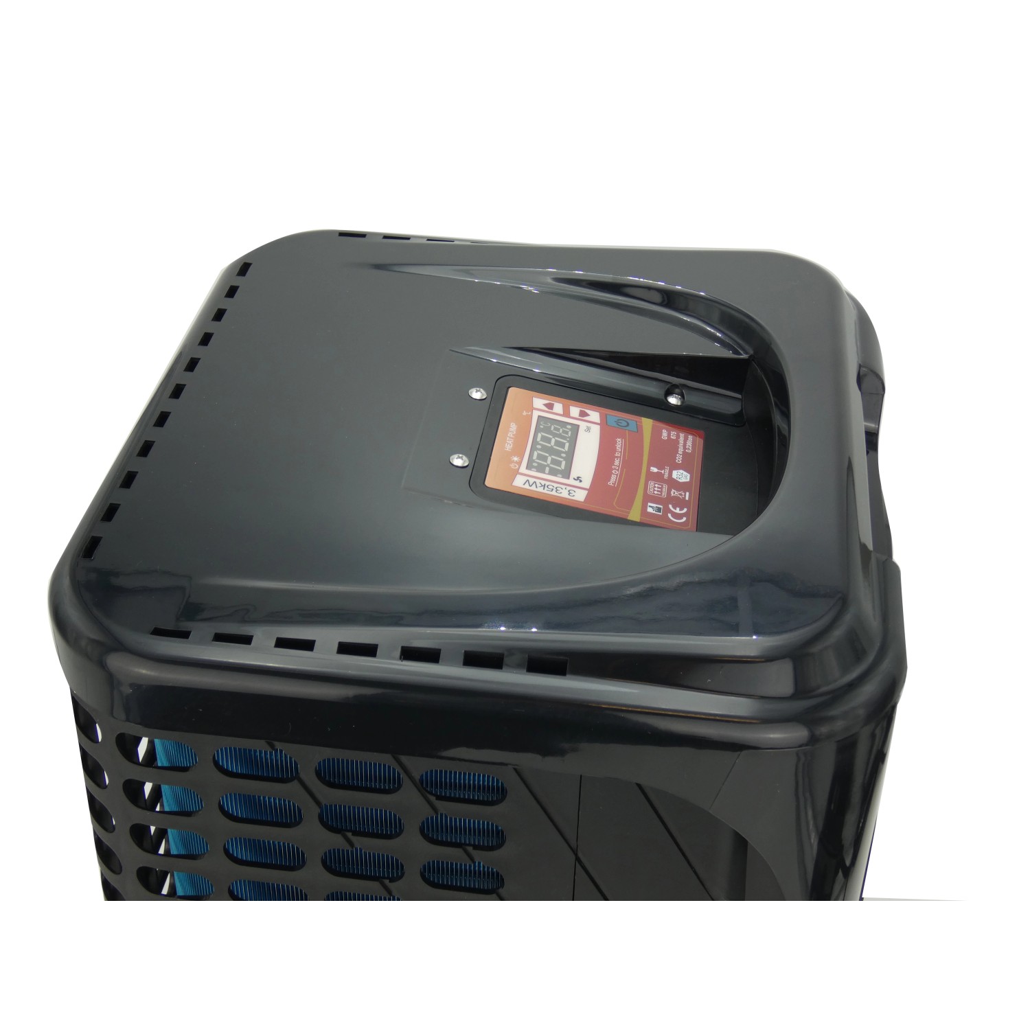 Summer Fun Wärmepumpe Smart 3,35 kW für Pools bis 15m³ mit Digitaldisplay.