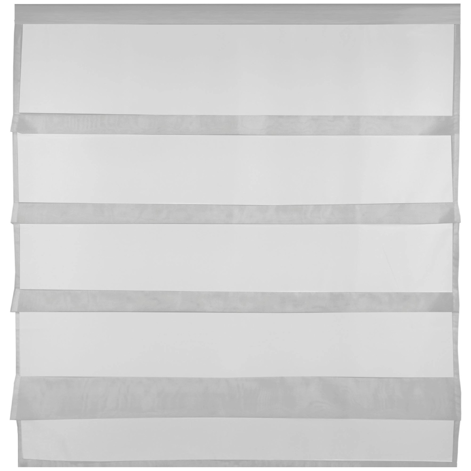 Graue Bestlivings Bistrogardine Sky mit Raffoptik und Stangendurchzug, 100x110 cm. Fenstervorhang für Küche.