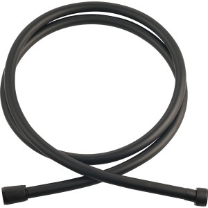 Schwarzer baliv Brauseschlauch (175 cm) für Handbrausen.