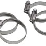 Summer Fun Schlauchverbinder, 2er-Pack mit 4 Schlauchklemmen für Pool-Schläuche (Ø 38 mm).