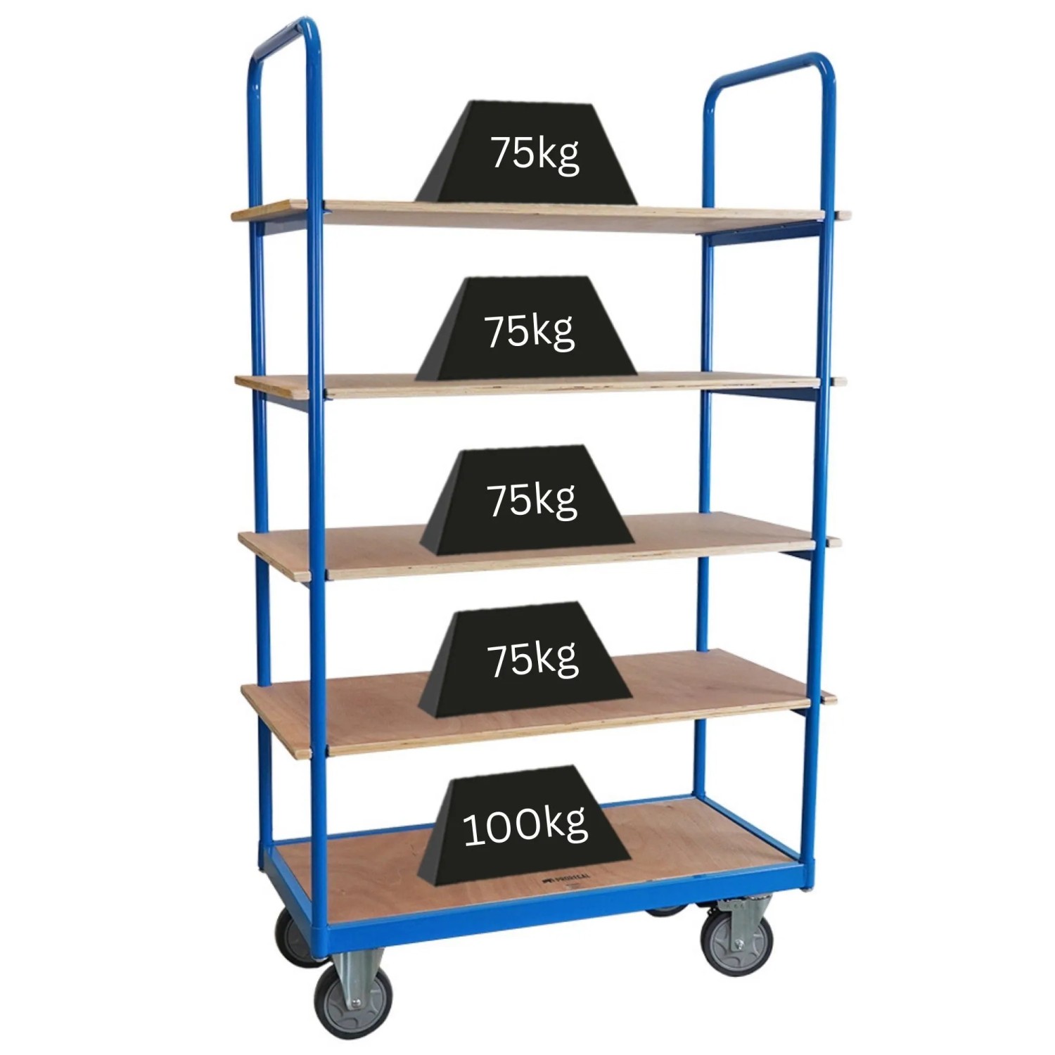 PROREGAL Profi Etagenwagen Kommissionierwagen Kommissionierregal Regalwagen günstig online kaufen