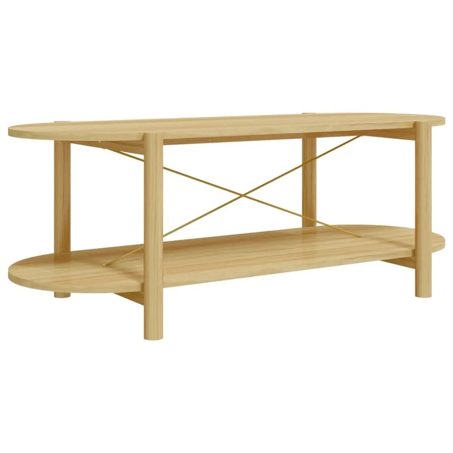 vidaXL Couchtisch 110x48x40 cm Holzwerkstoff 345689