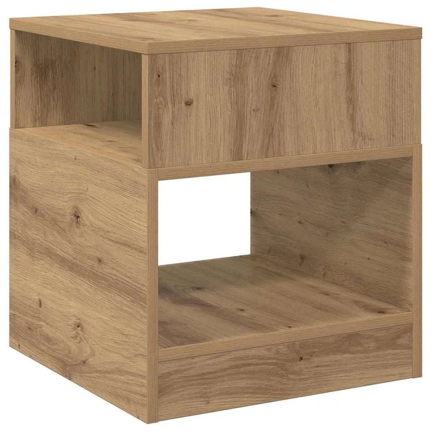 vidaXL Beistelltisch Artisan-Eiche 40,5 x 40 x 45 cm Holzwerkstoff 890926
