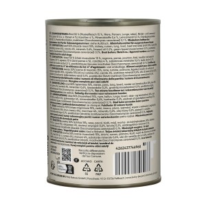 Lucky Jim Hunde-Nassfutter Adult Rind & Lamm, 400g Dose.