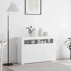 vidaXL Sideboard Weiß 116 x 30 x 75 cm Holzwerkstoff 3333876