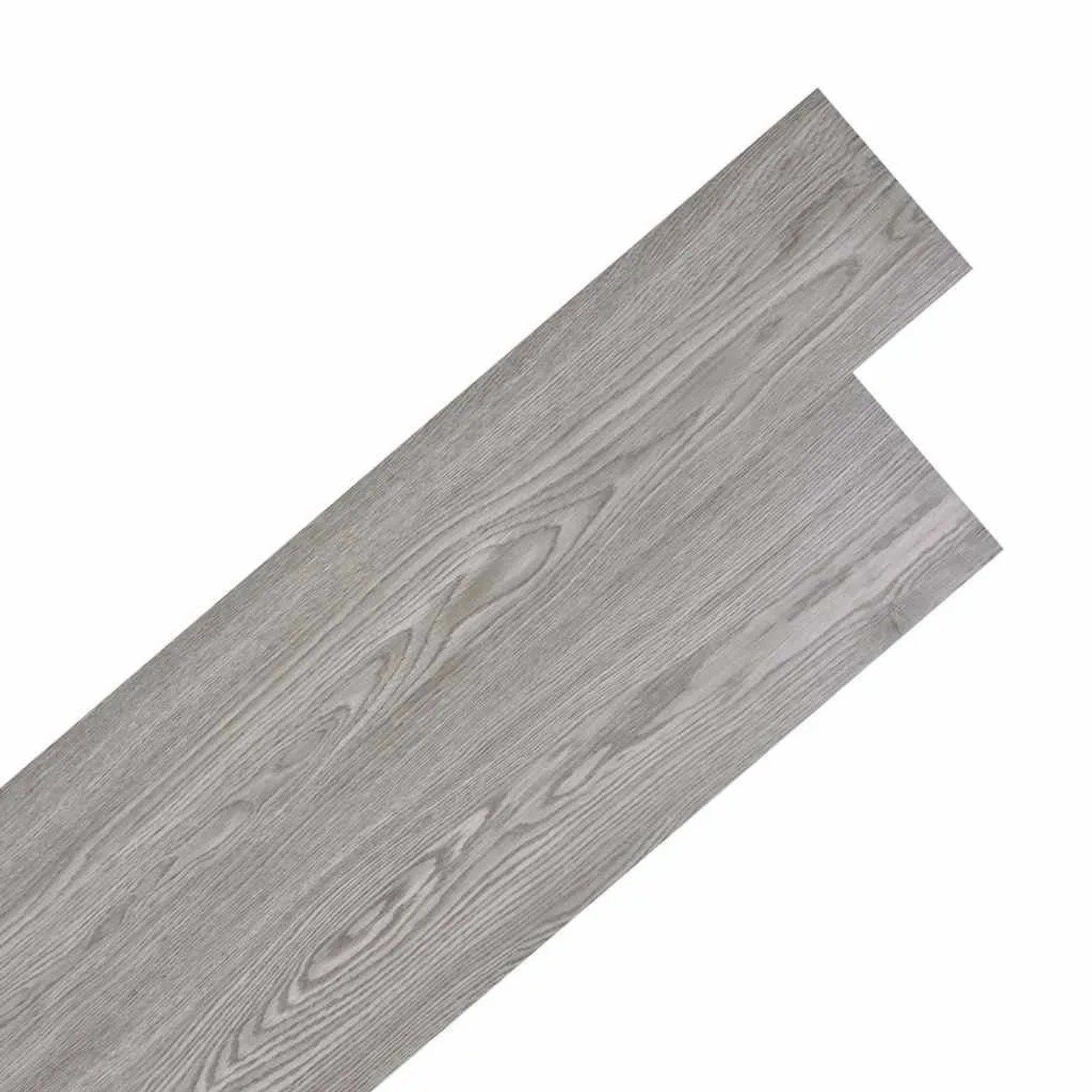 DELUKE Vinylboden PVC-Dielen Selbstklebend Wasserfest 2mm Stärke Rutschfest Laminat Vinyl Bodenbelag Laminatboden Dunkelgrau 5,02m²