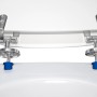 baliv WC-Sitz-Stopp 2er-Set zur rutschfesten Montage von Toilettensitzen.