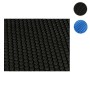 Schwarze MCW Pool Abdeckung, 400µm, oval (7,31x3,65m). Solarplane für Pool, reduziert Verdunstung.