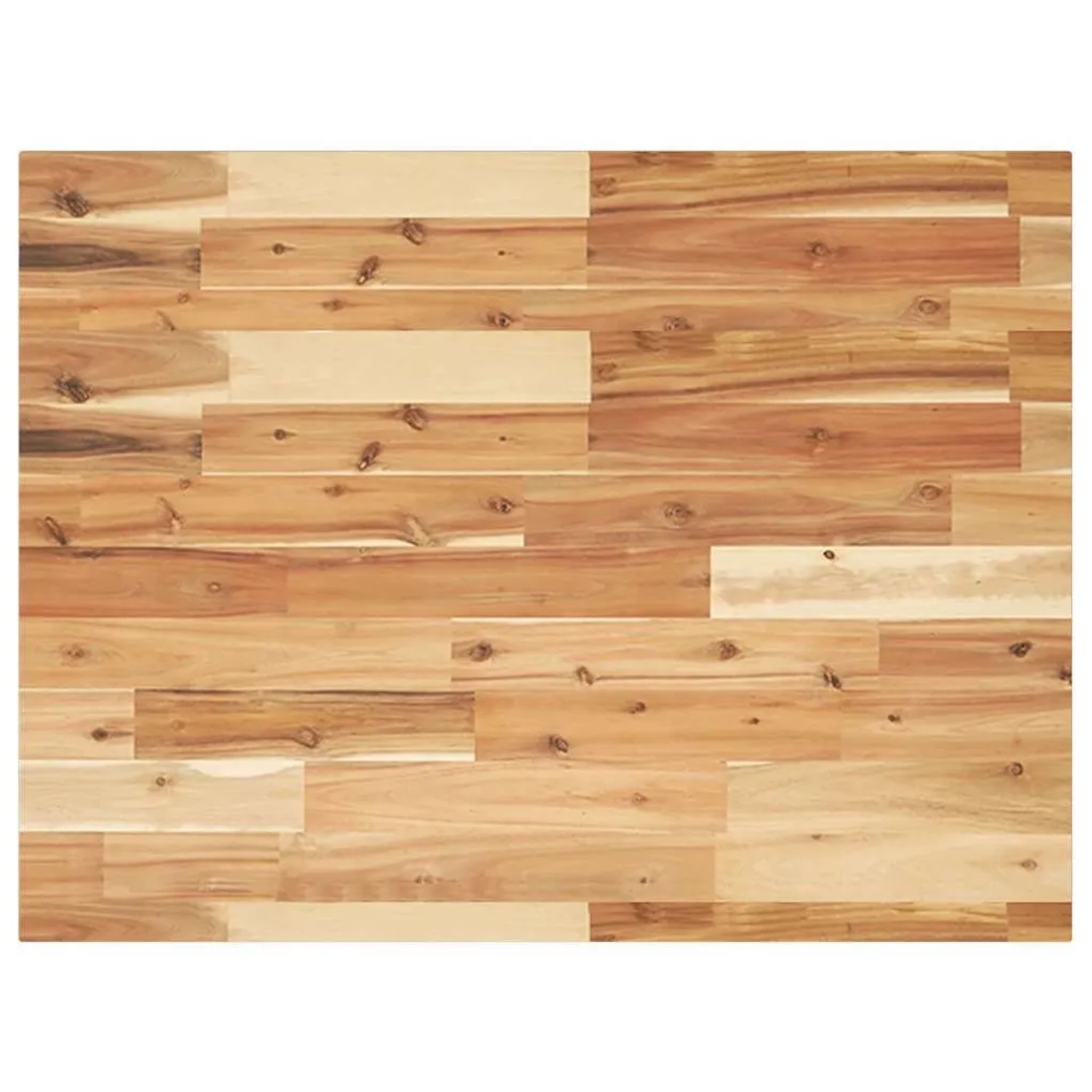 vidaXL Schreibtischplatte Ölbeschichtung 80x60x2 cm Massivholz Akazie 3279753