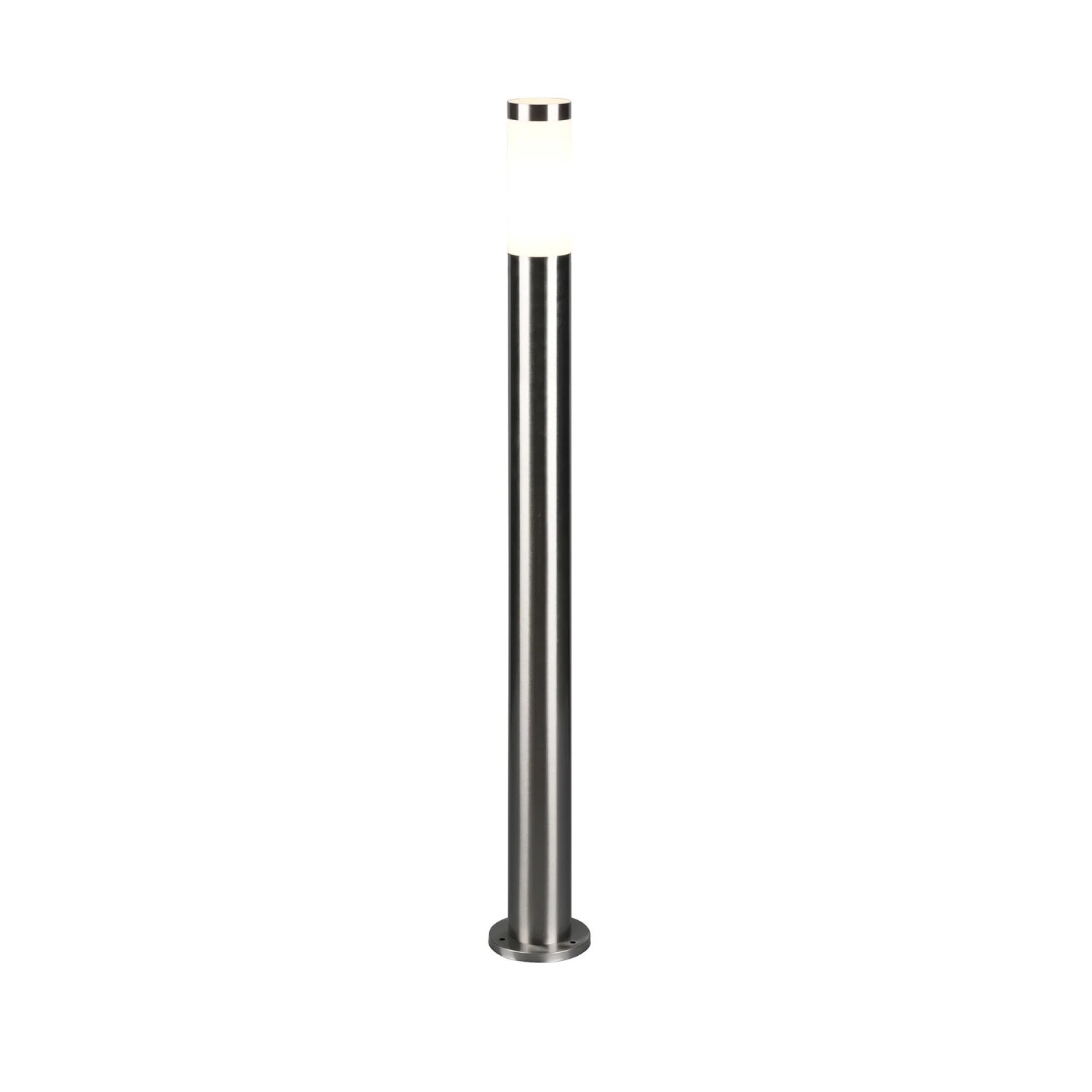 Trio LED-Pfosten Trioto Nickel Matt 12 cm x 80 cm x 12 cm