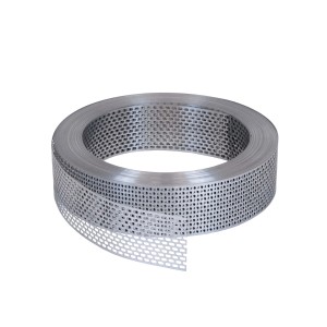 Daprona Vogelschutzgitter Lüftungsband 120m x 50mm Aluminium Silber