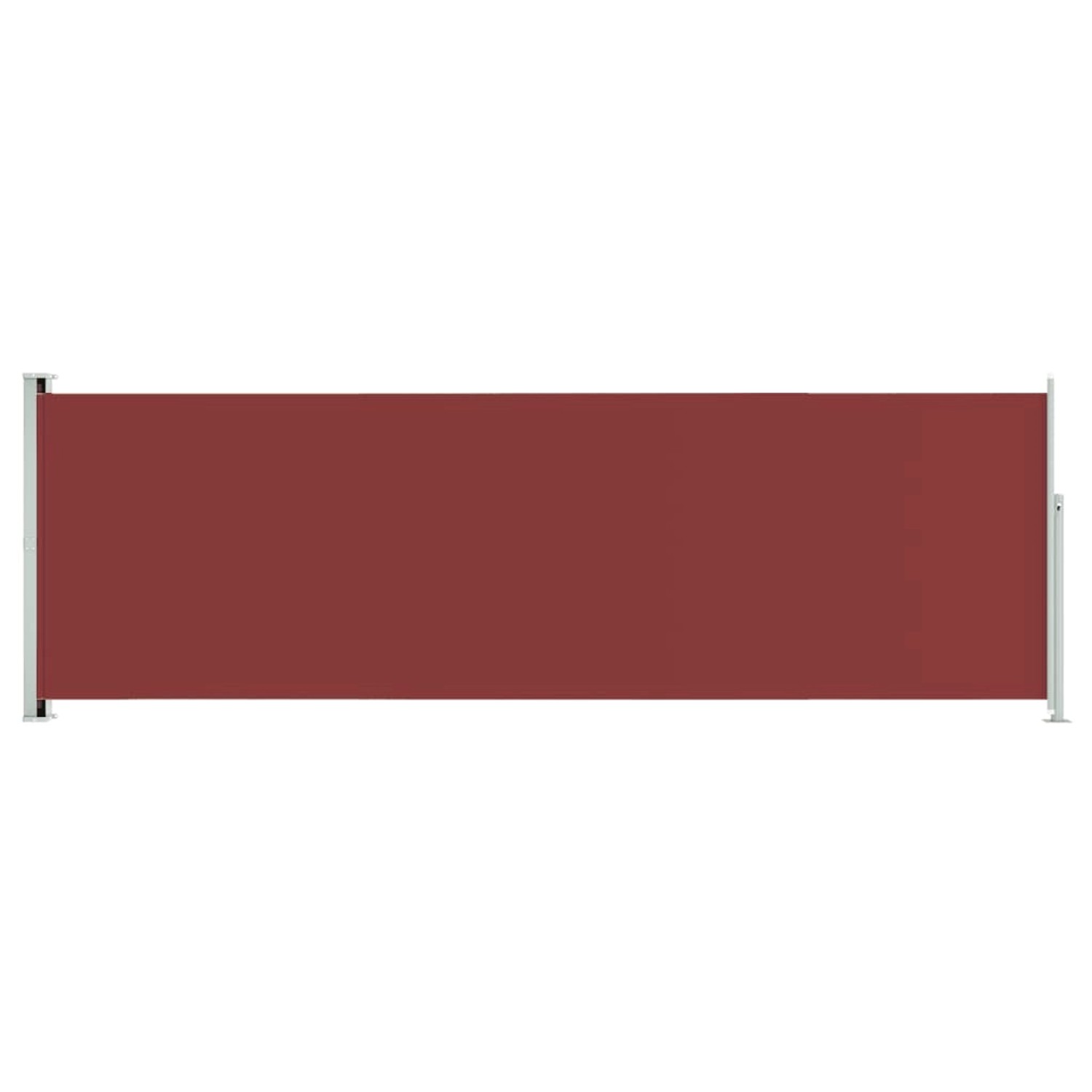furnicato Seitenmarkise Ausziehbar 200x600 cm Rot günstig online kaufen