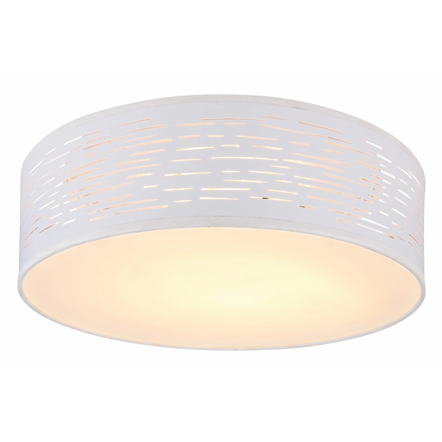 Globo LED-Deckenleuchte Barca Weiß Ø 38 cm