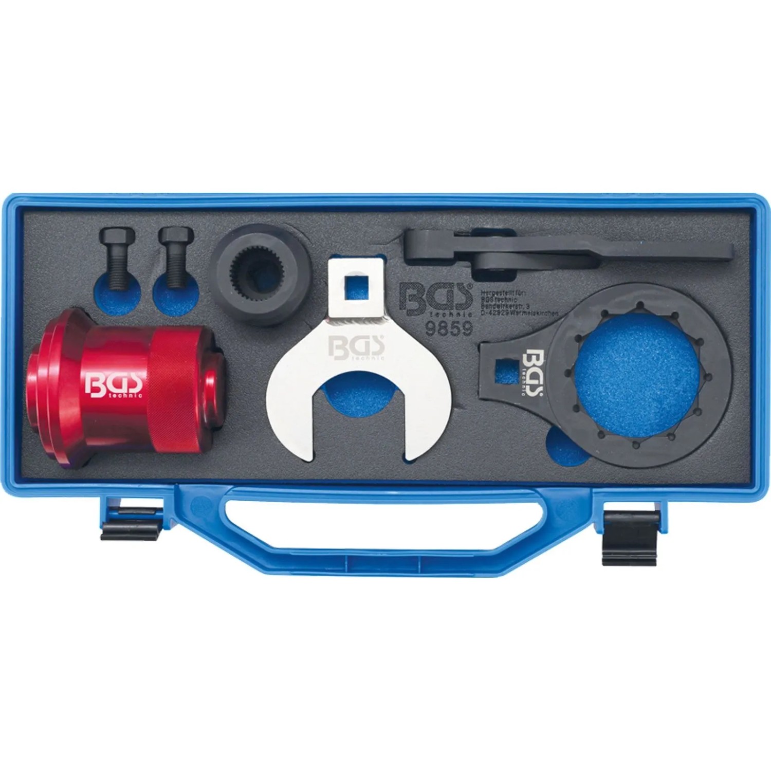 BGS Differentialflansch & Einlegemutter Werkzeug Satz Für BMW E70 E82 E90 E91 E92 E93 9859