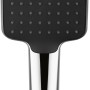 baliv Handbrause HBR-120.270, verchromt und schwarz, mit Antikalk-Noppen.