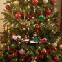ECD Germany Weihnachtszug für den Weihnachtsbaum Weihnachtsdeko mit Licht und Sound Batteriebetrieben Ø87,5 cm_7