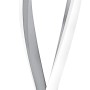 Moderne Paul Neuhaus Tischleuchte Polina aus Stahl, 48,5 cm hoch, mit Touchdimmer.