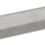 Wandabschlussleiste in Betonoptik, 63,5 cm lang, zur Abdichtung von Arbeitsplatten.
