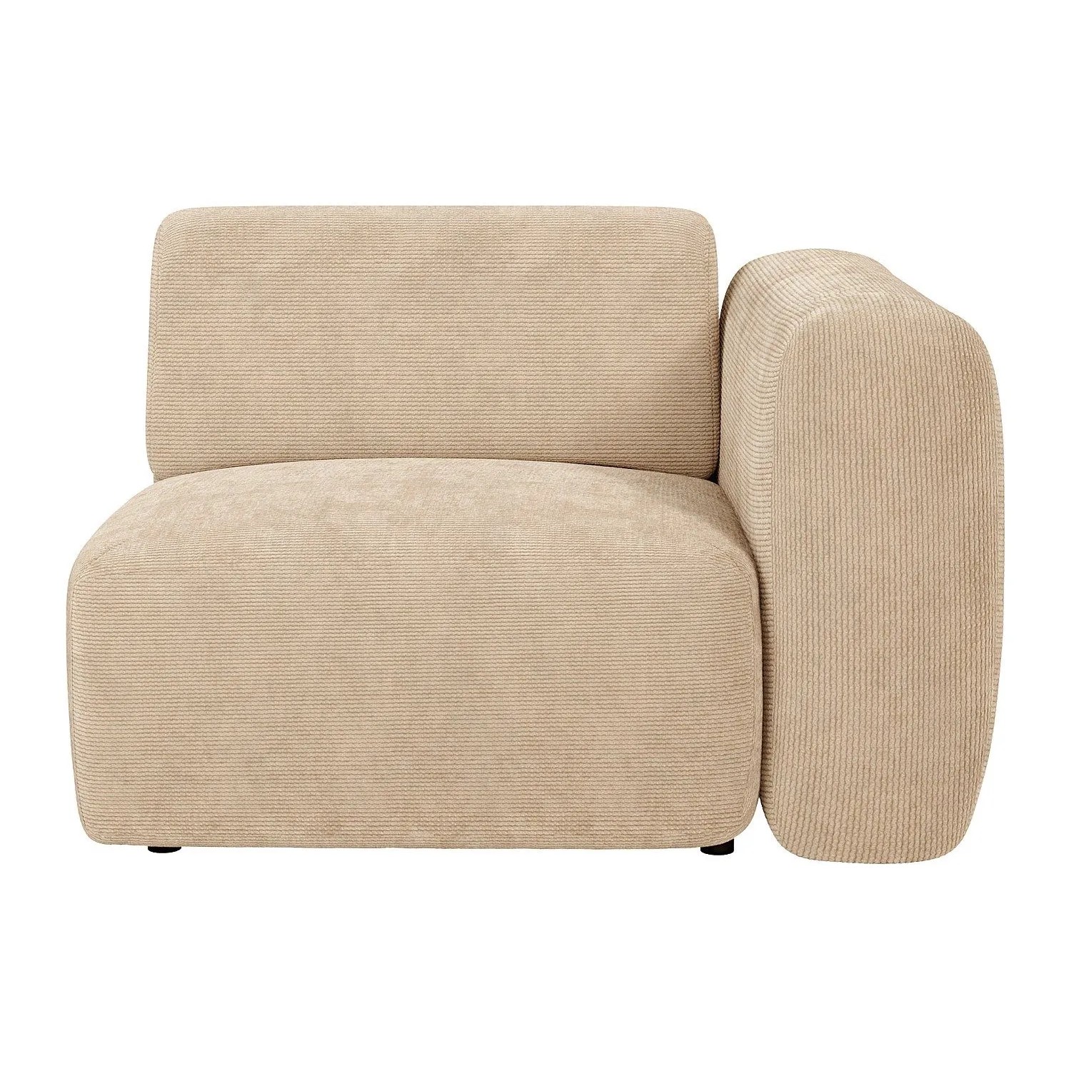 Vente-unique Sessel Mit Gerader Rückenlehne Pogni Beige 103 cm