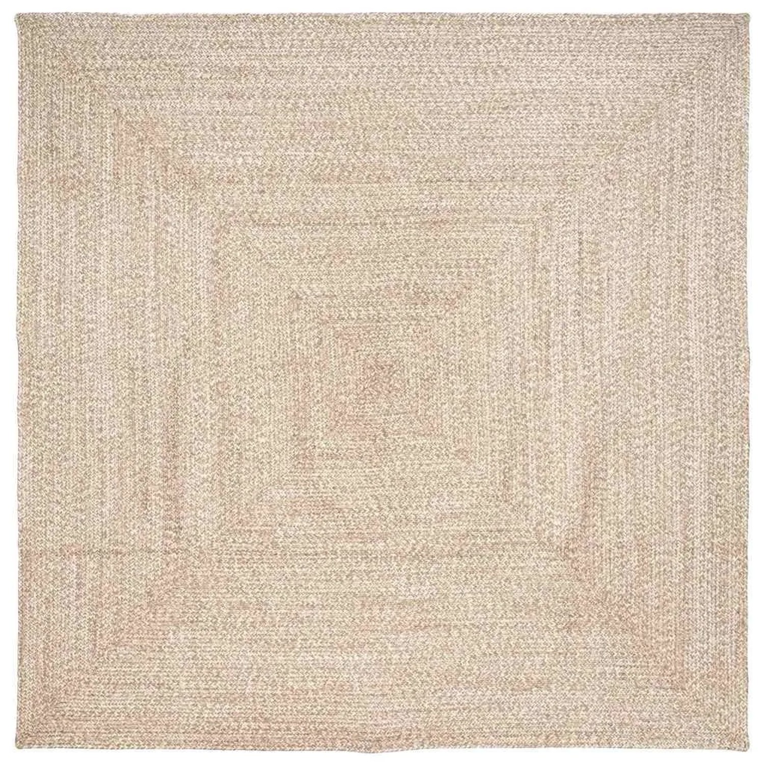 vidaXL Bereichsteppich Braun 300 x 300 cm Jute 42010486 günstig online kaufen