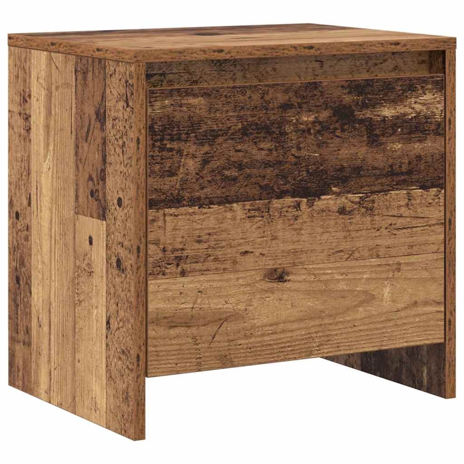vidaXL Nachttisch Altholz 45 x 34 x 44,5 cm Holzwerkstoff 875234 günstig online kaufen