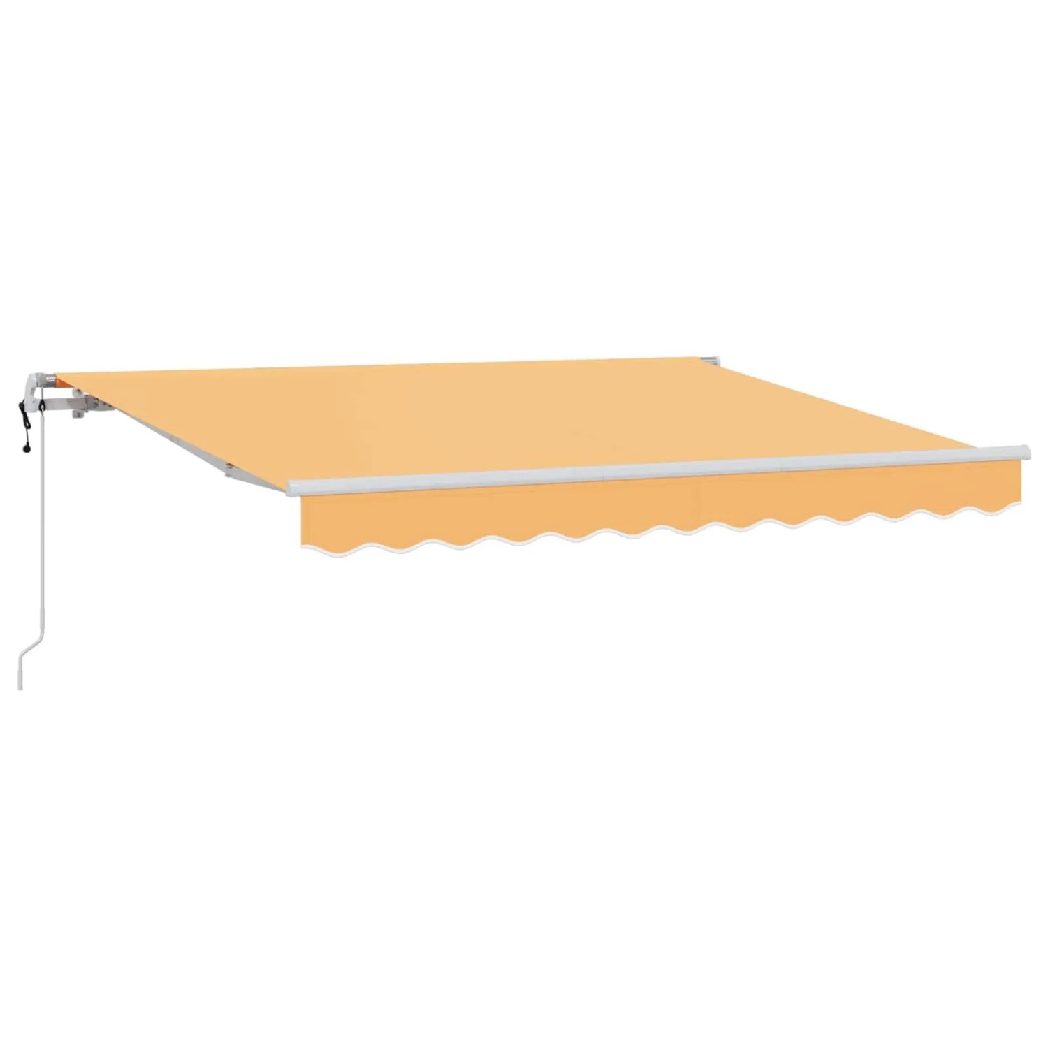 vidaXL Einziehbare Markise Sand 3,5 x 2 m Stoff 3425755