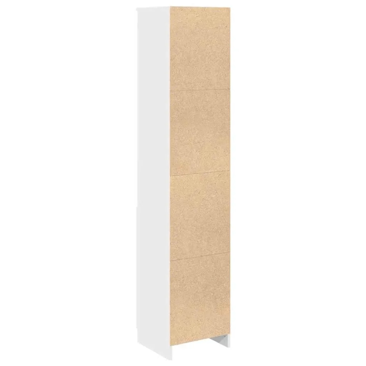 vidaXL Highboard Weiß 37,5x35x180 cm Holzwerkstoff 861670_7