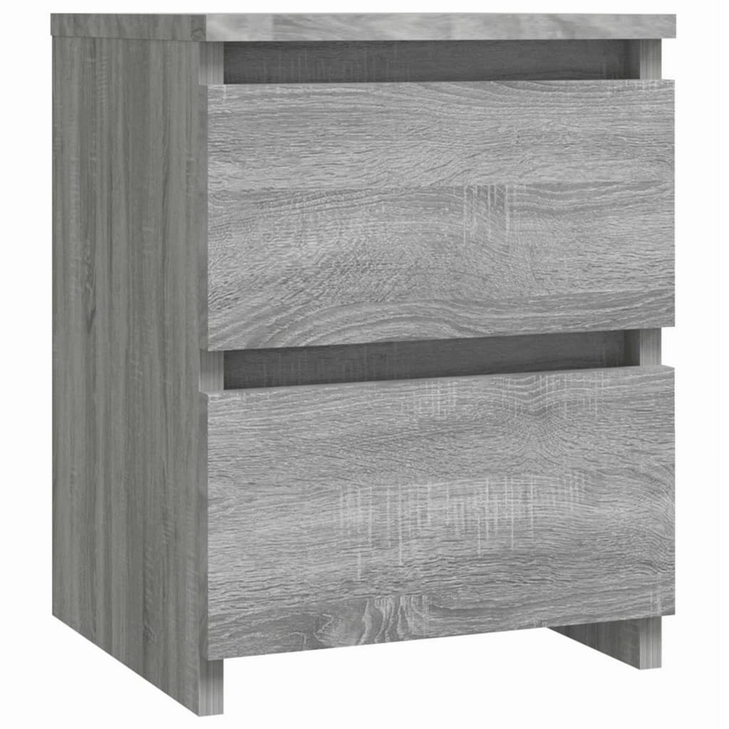 vidaXL Nachttisch Grau Sonoma 30 x 30 x 40 cm Holzwerkstoff 815329 günstig online kaufen