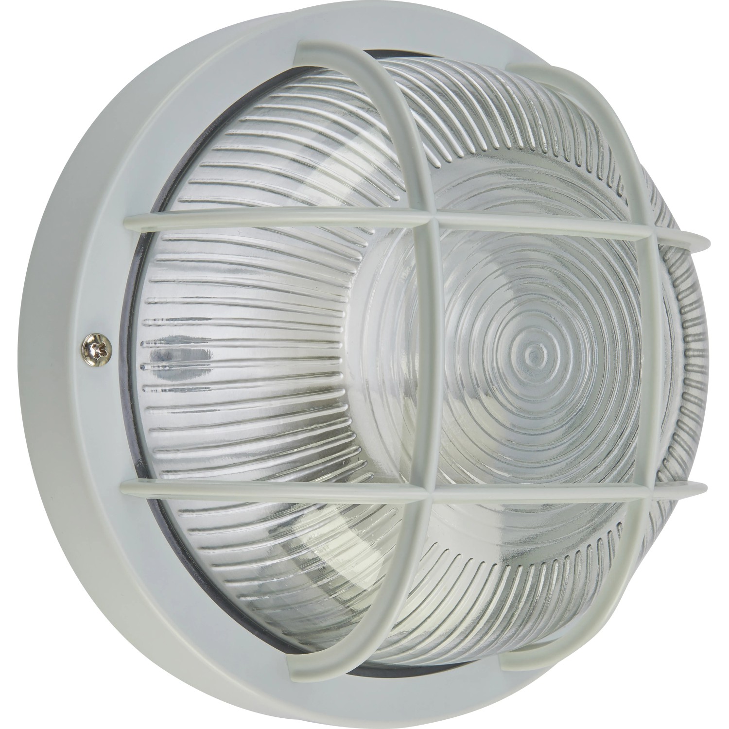 Kellerleuchte Rund 18,5 cm x 10,5 cm E27 max. 60 W Grau kaufen bei OBI