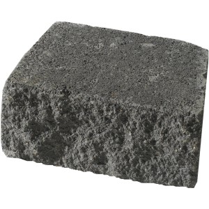 Mauerstein Vigneto Anthrazit, 24x18x12 cm, für Garten- und Landschaftsbau.