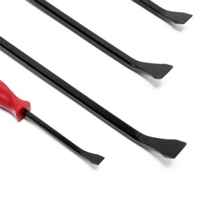 Wiltec Brecheisen Stemmeisen Set 4Tlg Brechstange Montiereisen Hebeleisen Satz