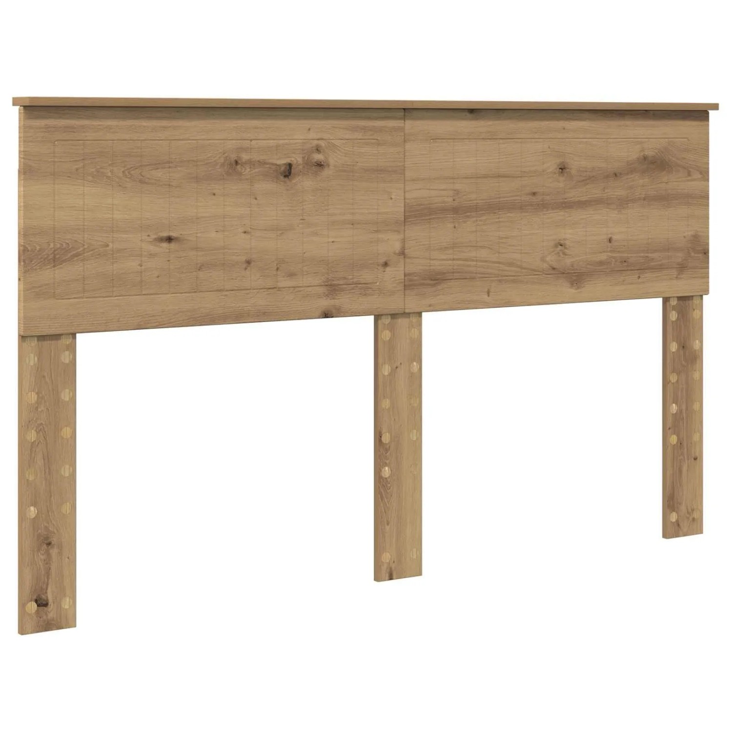 vidaXL Kopfteil mit Kopfteil Artisan-Eiche 150 cm Holzwerkstoff 888417