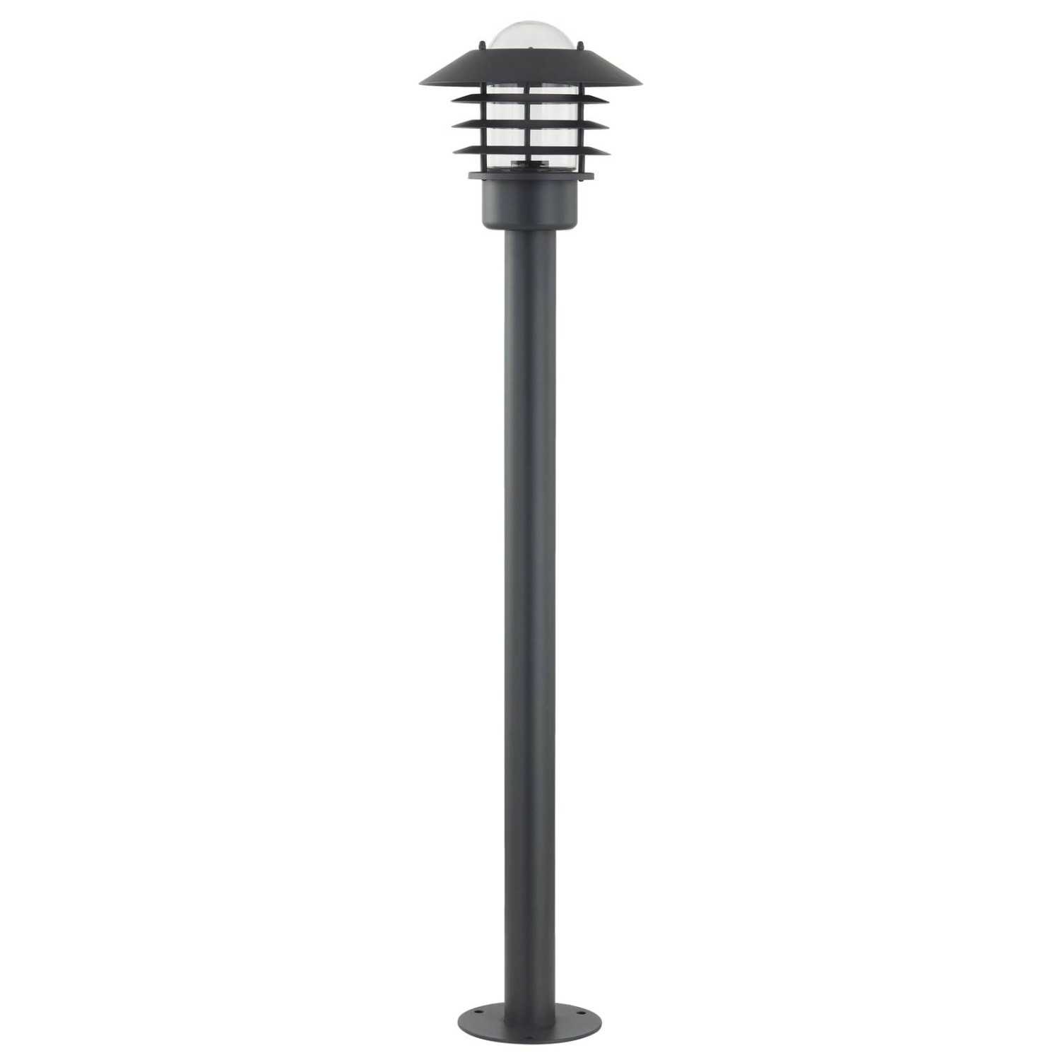 Lindby Belmiro 10012775 Spritzwassergeschützt Modern in Schwarz aus Metall 1-flammig E27