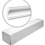 Verpackung des PROFHOME Eckleisten Sets mit 14 weißen Zierleisten (28 m) für Paneele.