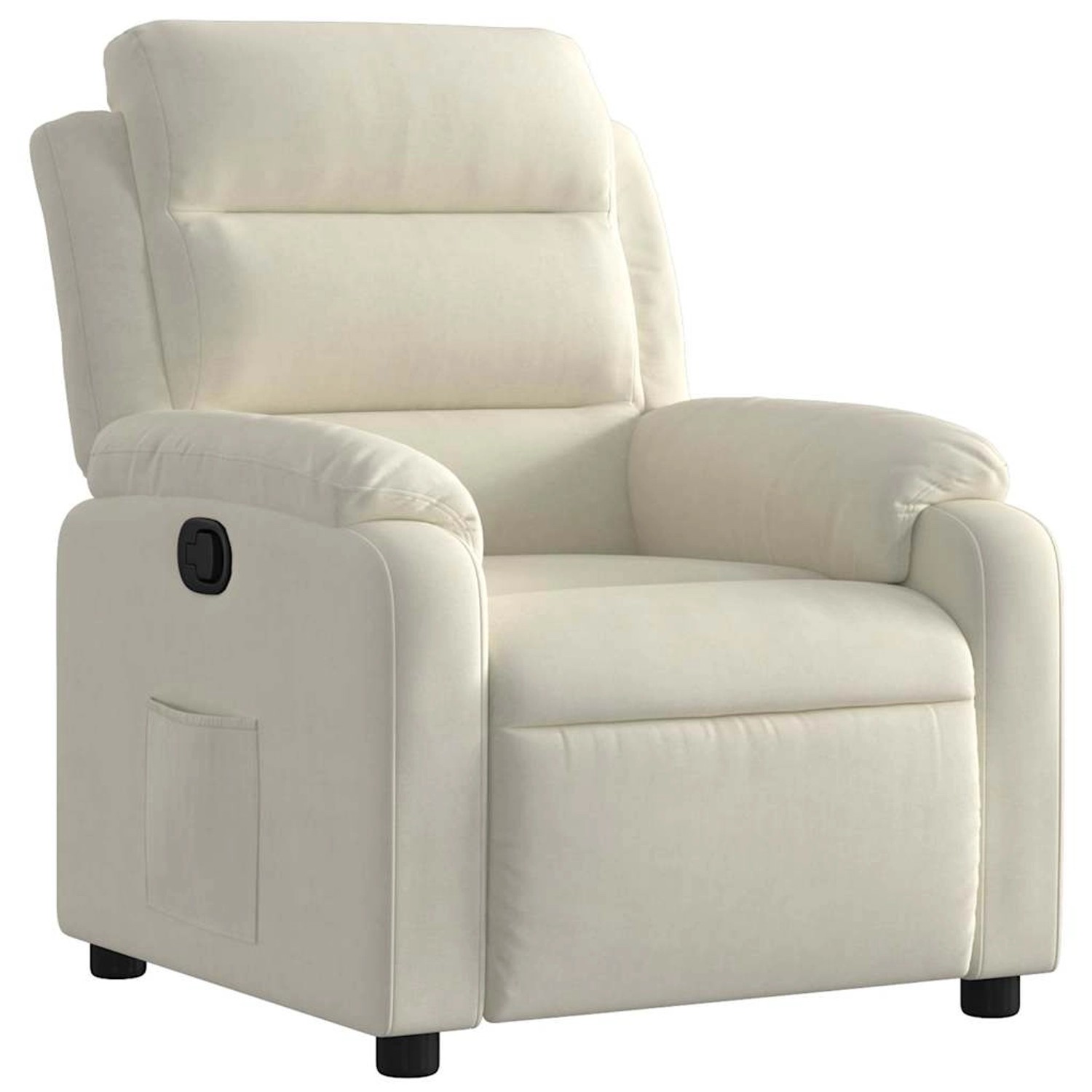 vidaXL Relaxsessel Creme Samt 373509 günstig online kaufen