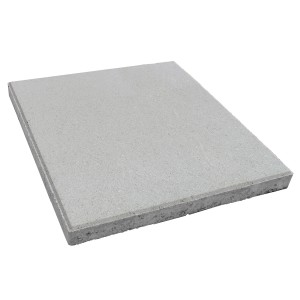 Diephaus Gehwegplatte, Zementgrau, 40x40x3 cm. Betonplatte für Gartenwege und Terrassen.