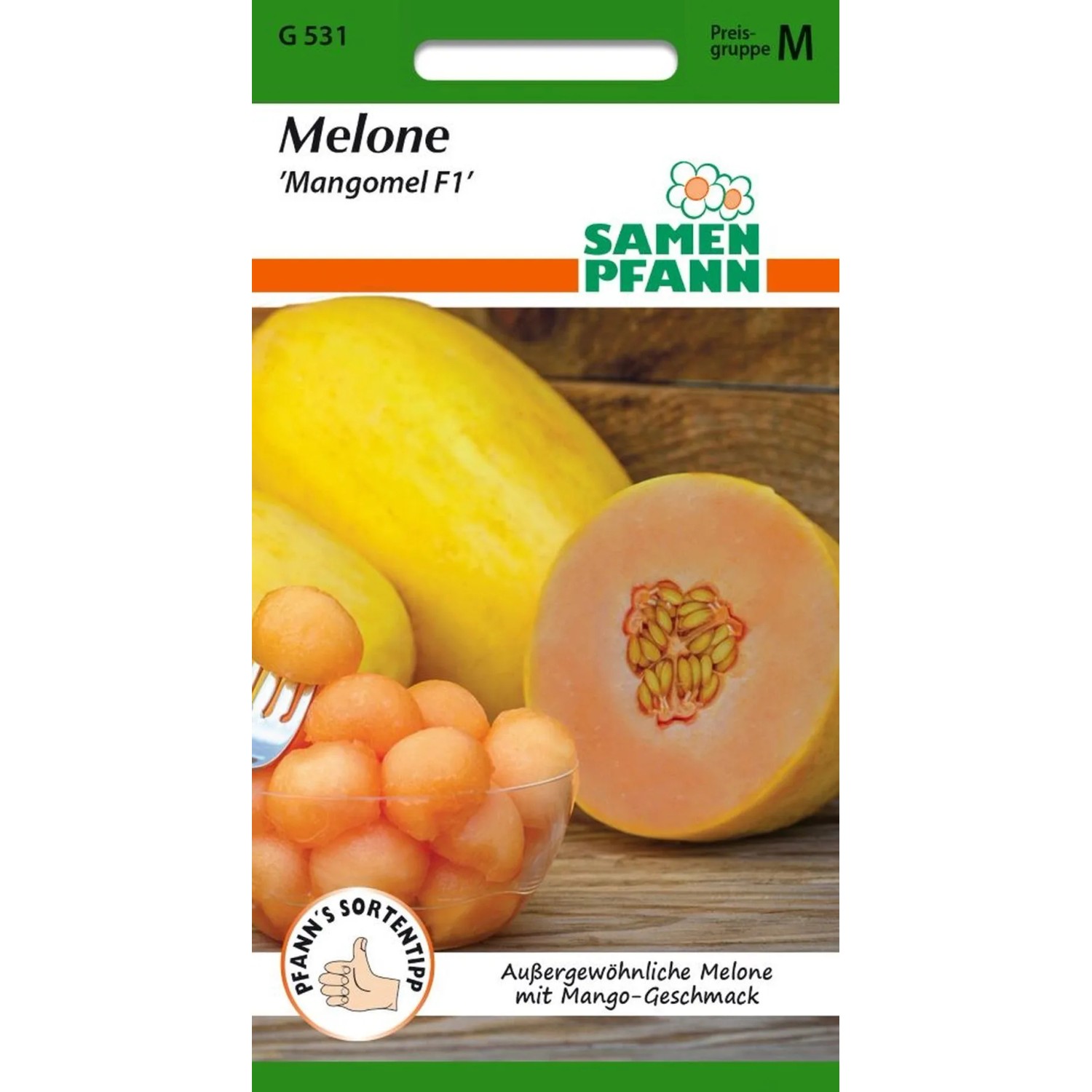 SAMEN PFANN Melone Mangomel F1