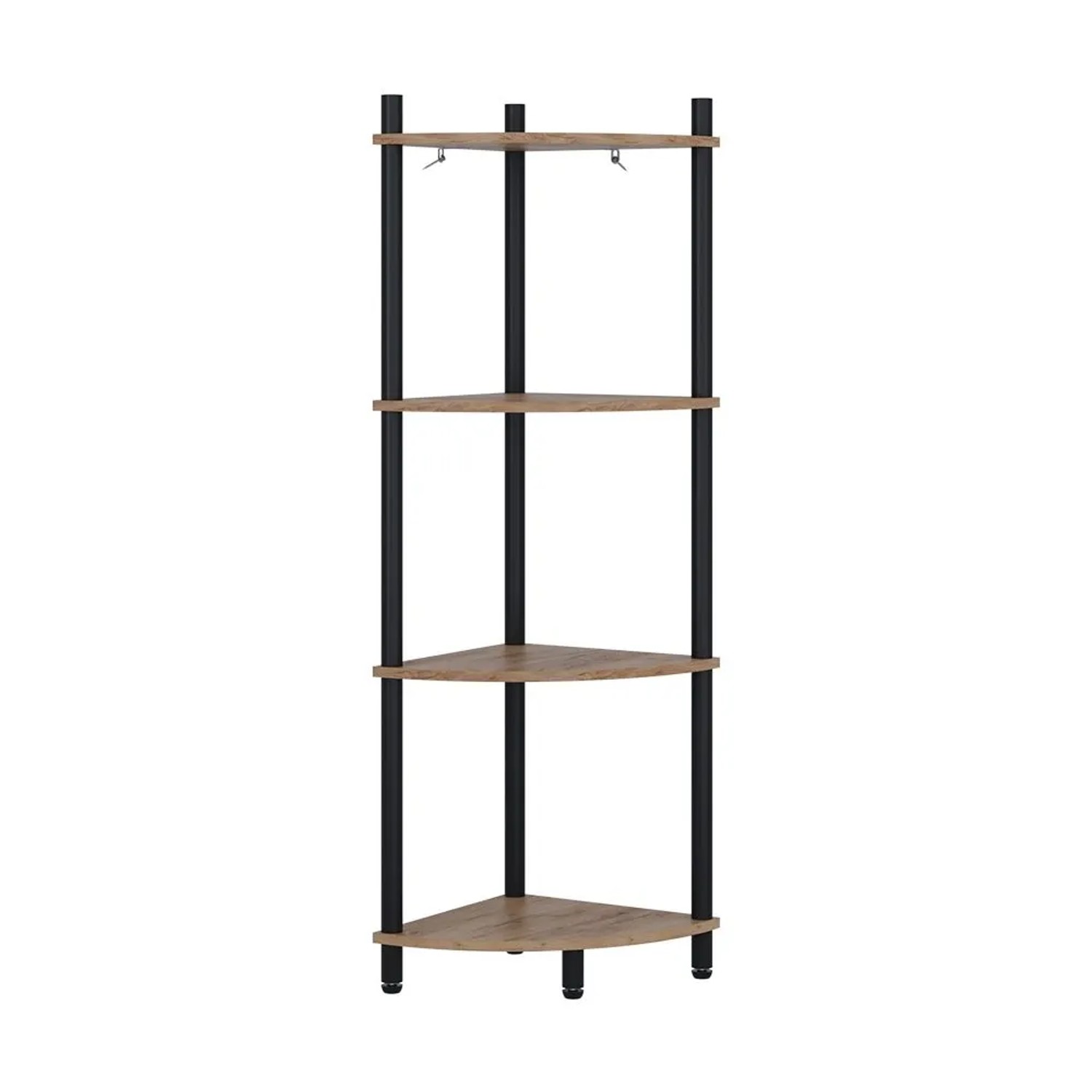 Vicco Eckregal Bivio Goldkraft Eiche Anthrazit 29 x 103 mit 4 Ablagefächern Art Nr 57473