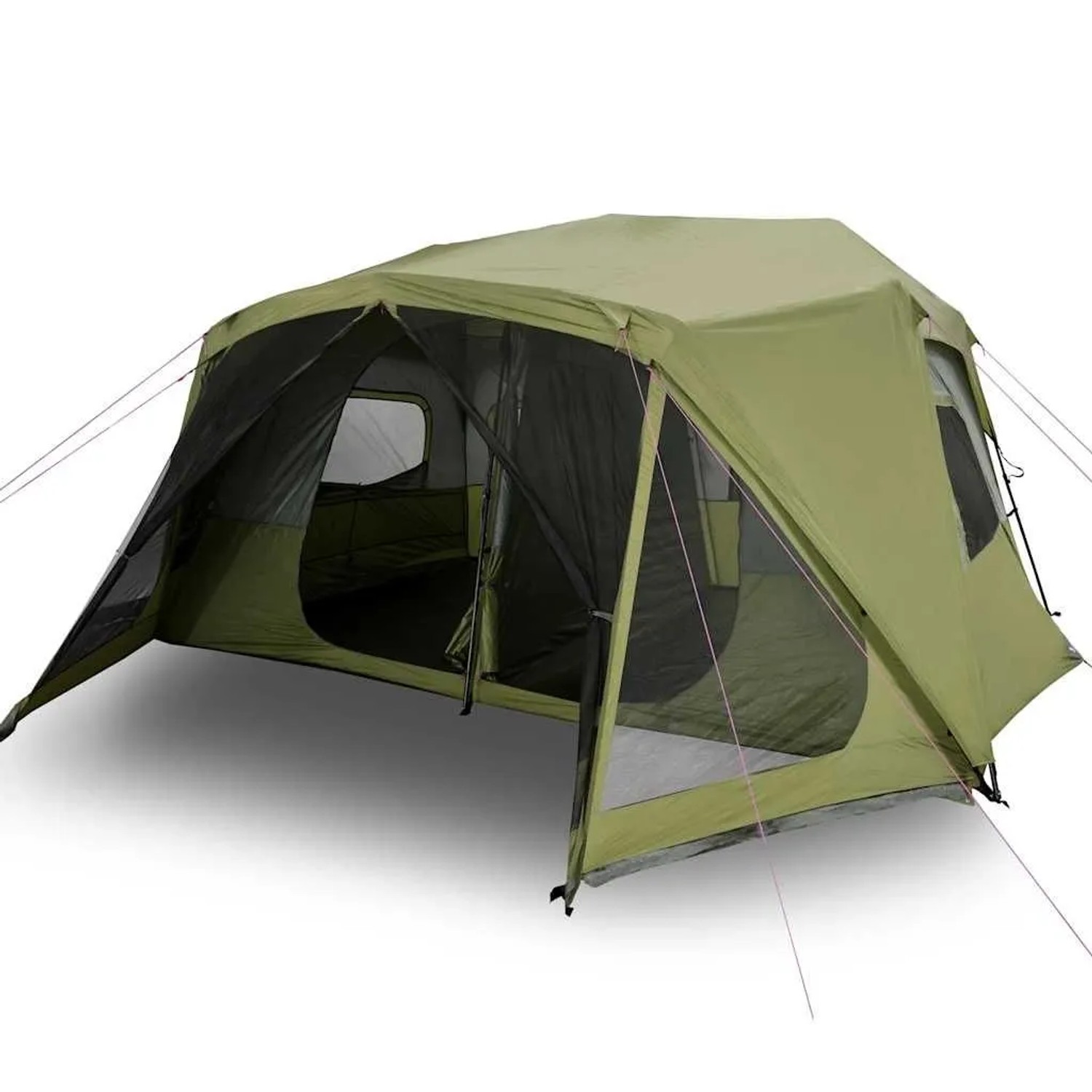 Furnicato Familienzelt Campingzelt Kabine 443 X 437 X 229 Cm Grün