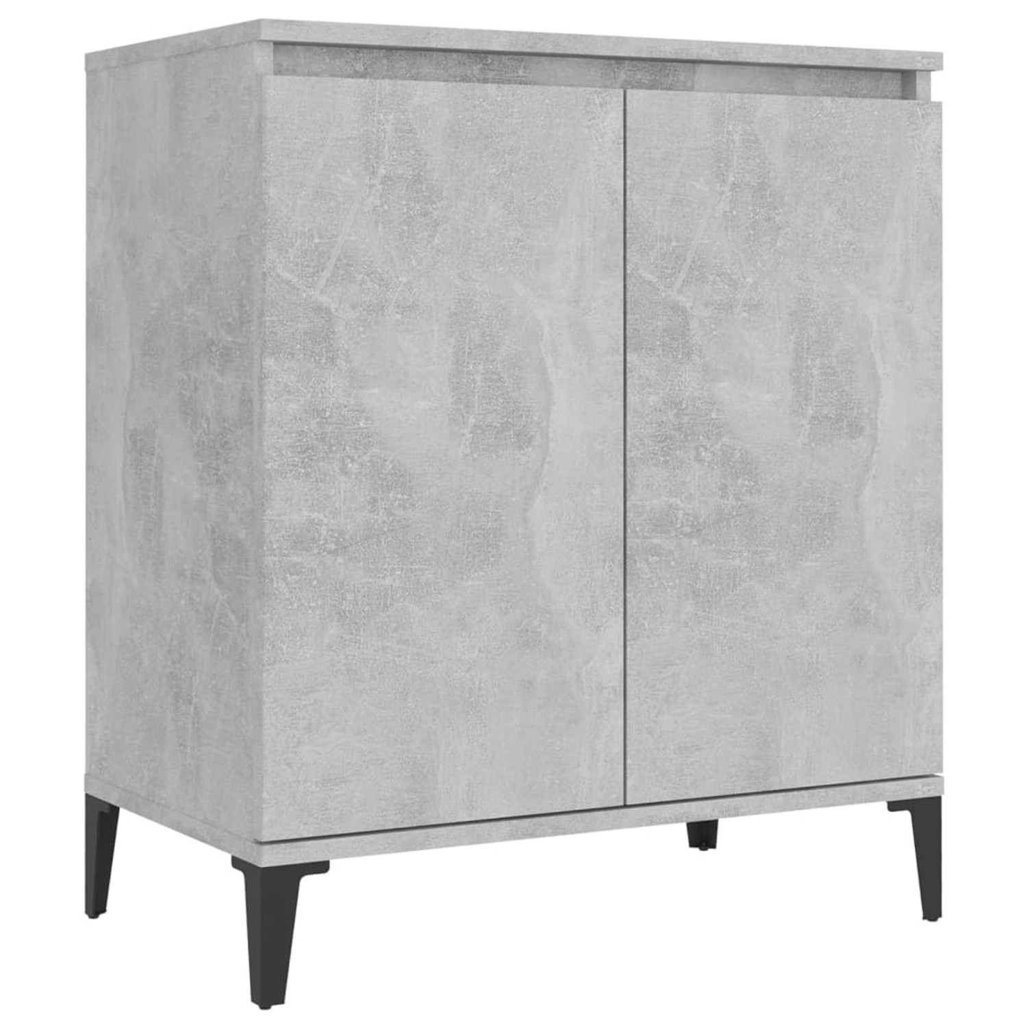 vidaXL Sideboard Betongrau 60x35x70 cm Holzwerkstoff 806080