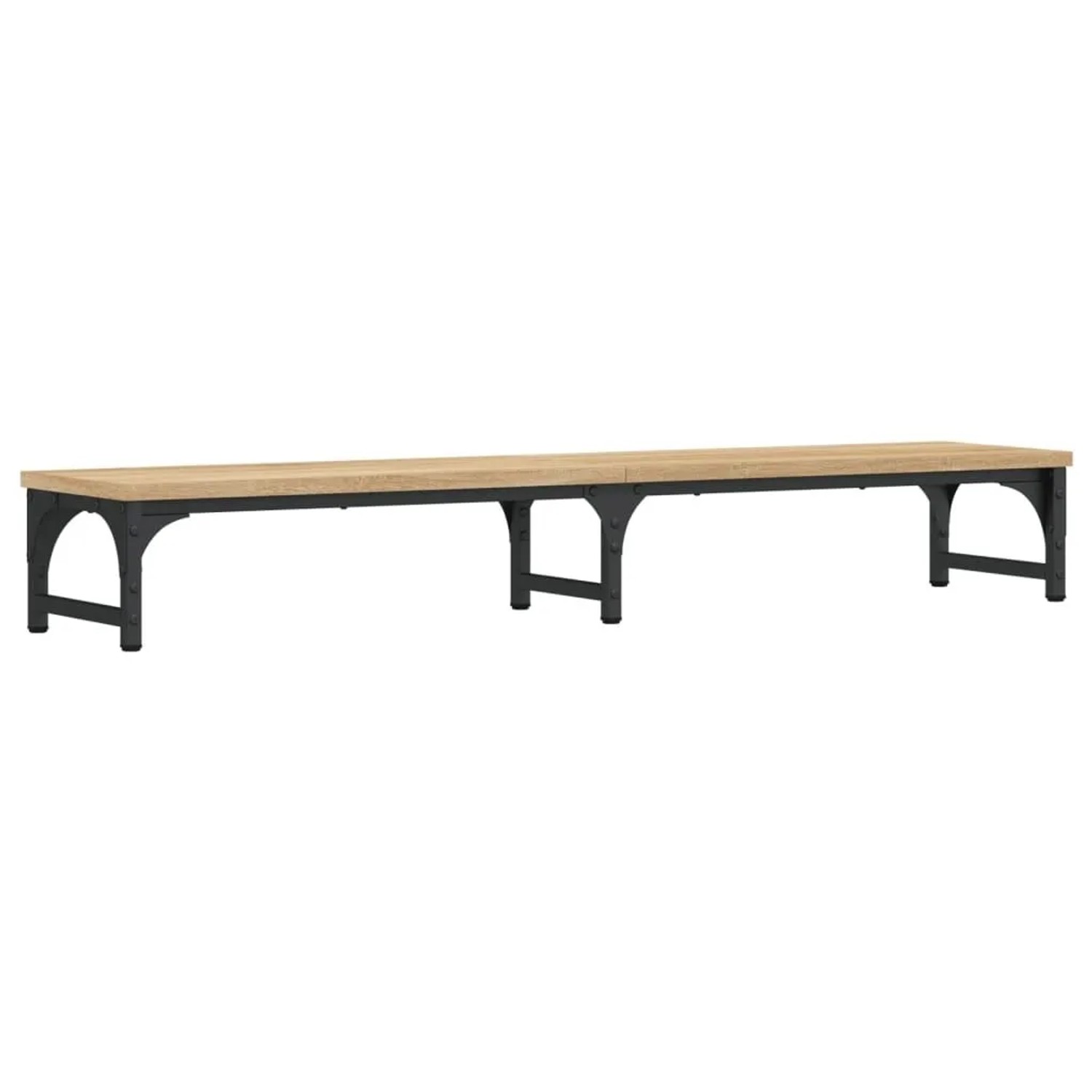 vidaXL Monitorständer Sonoma-Eiche 105x23x15,5 cm Holzwerkstoff 834011