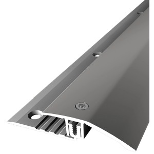 Parkettfreund Ausgleichsprofil PF 256 Edelstahl, 100cm lang, für Bodenhöhen 6,5-16mm.