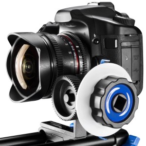 Walimex Pro Schärfezieheinrichtung Follow Focus Objektiv Scharfstellen Kamera