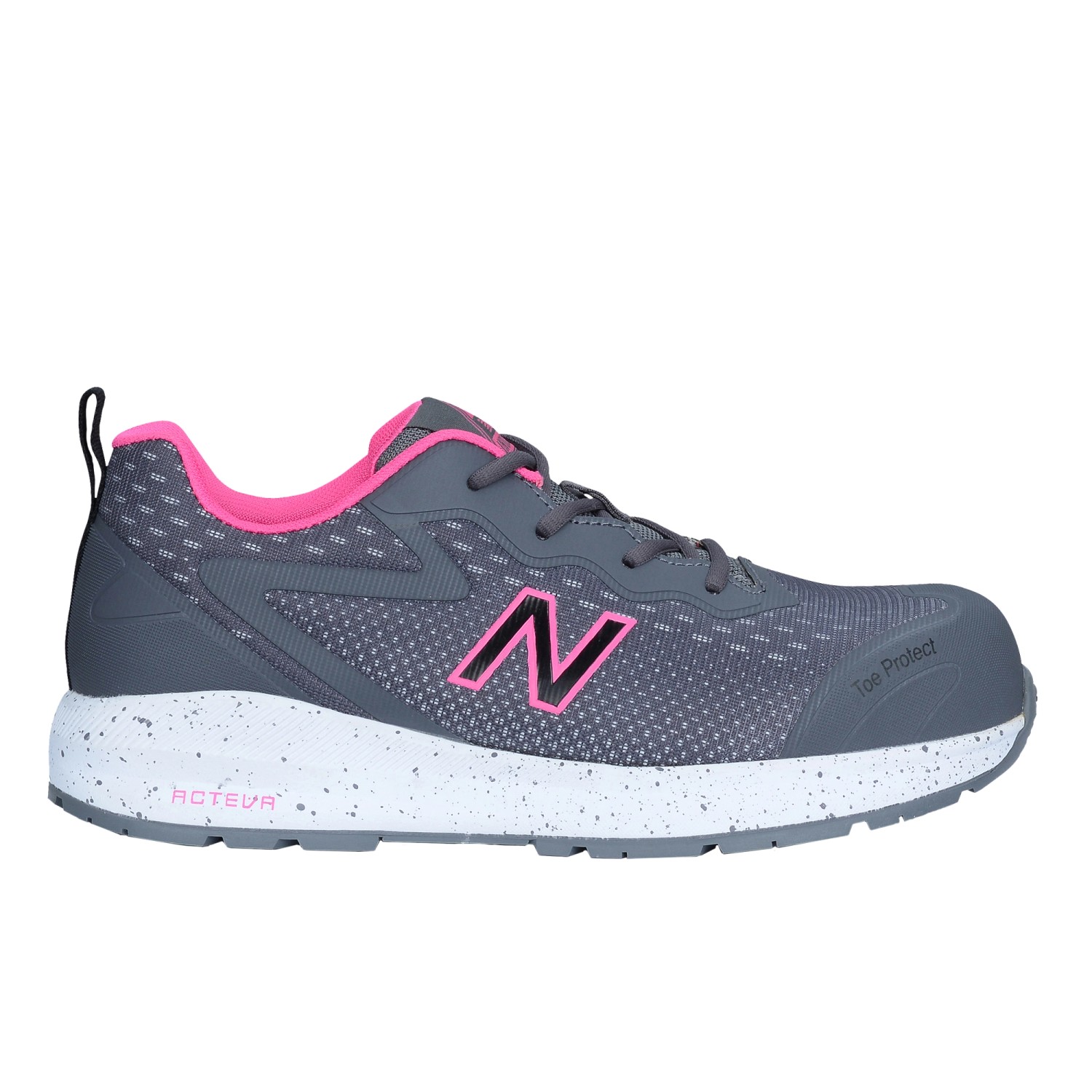 New Balance Sicherheitsschuhe Logic Womens S1 PL Grau-Pink Gr.38
