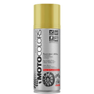 MotoColors Spraylack Ralley 400ml Sprühfarbe Felgengold