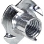 Hettich Einschlagmutter M10, 12mm, verzinkt für Möbelausstattung.