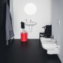 Ideal Standard i.life A Waschtisch, 60x48 cm, Weiß, mit Hahnloch und Überlauf im Badezimmer.