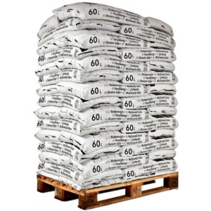 Palette Rindenmulch (45 Säcke à 60L). Natürlicher Mulch für Beet und Garten.