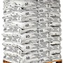 Palette Rindenmulch (45 Säcke à 60L). Natürlicher Mulch für Beet und Garten.